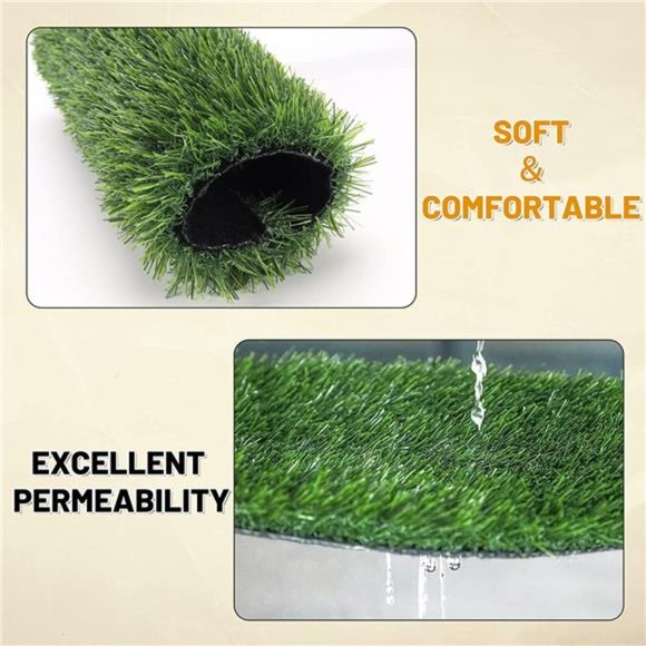 Chicken Nesting Pads Set, 3 Pack 12" x 12" Turf Squares Mat Nest Box Bedding - Picture 6 of 6